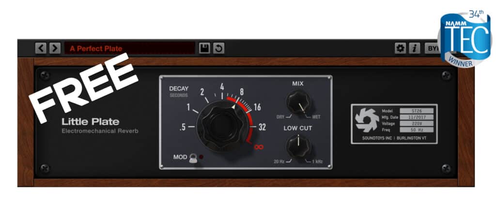 Soundtoys little plate reverb free