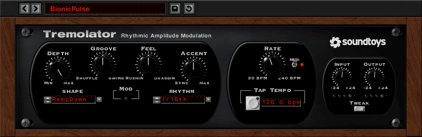 Tremolator by soundtoys